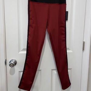 Women’s Maroon Workout Leggings
